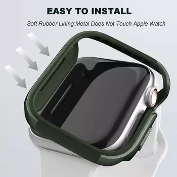 Чехол Raptic Edge для Apple Watch 41mm Зелёный 463713