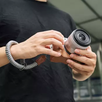 Чехол SmallRig Leather Half Case Kit для Canon R50 V Коричневый 5432