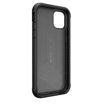 Чехол X-Doria Defense Lux для iPhone 11 Чёрный карбон 484701