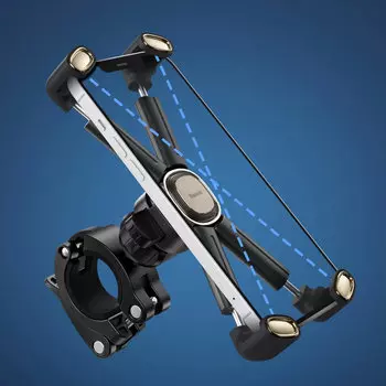 Держатель велосипедный Baseus Quick cycling Holder Чёрный SUQX-01