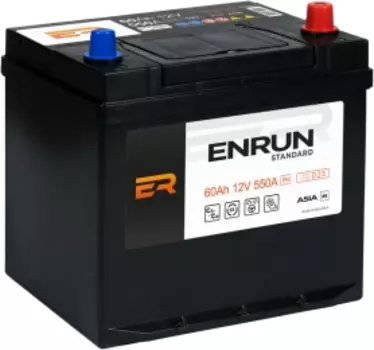 ENRUN ASIA 60R 550А Обратная полярность 60 Ач (227x173x225)