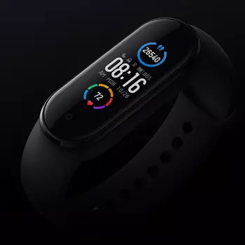 Фитнес браслет Xiaomi Mi Band 5 Чёрный XMSH10HM