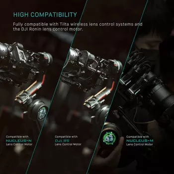 Follow focus Tilta Nucleus Nano II Control Handle Kit II WLC-T05-K2