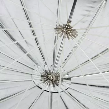 Фотозонт Godox UB-L3 185cm серебро/черный