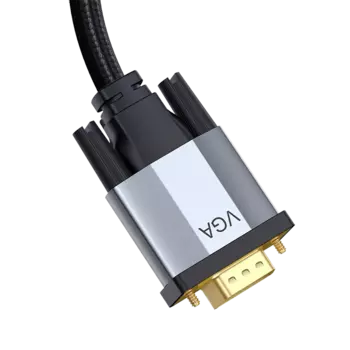 Кабель Baseus Enjoyment VGA 2м Серый CAKSX-U0G