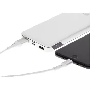 Кабель Cactus USB - Lightning 1.2м Белый CS-LG.USB.A-1.2