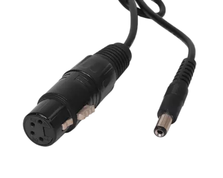 Кабель питания Soonwell XLR 4-pin - Barrel 2.1мм W1