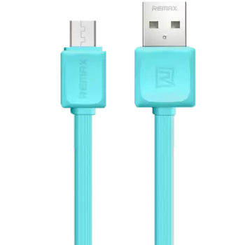 Кабель Remax Fleet micro USB to USB Голубой