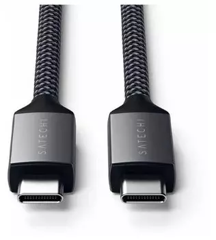 Кабель Satechi Type-C 100W 2м Синий ST-TCC2MB