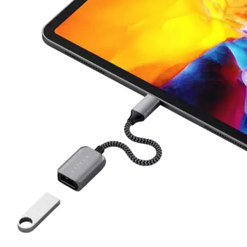 Кабель Satechi Type-C - USB 3.0. Серый ST-UCATCM