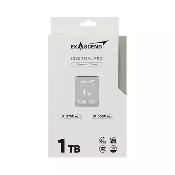 Карта памяти Exascend Essential Pro CFexpress 4.0 Type B 1TB EXPC4EB001TB
