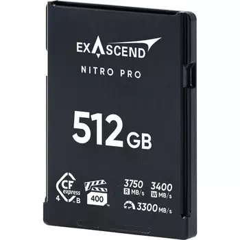 Карта памяти Exascend Nitro Pro 4.0 CFexpress Type B 512GB EXPC4NB512GB
