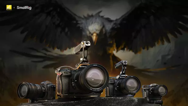 Клетка SmallRig 4524 для Nikon Z 6III с батарейным блоком MB-N14