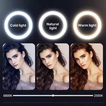 Кольцевой осветитель Ulanzi VIJIM K6 2410