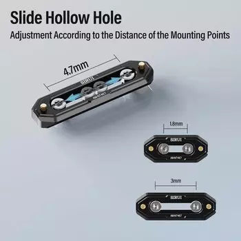 Комплект креплений Sirui NATO (3 размера) AM-NT467