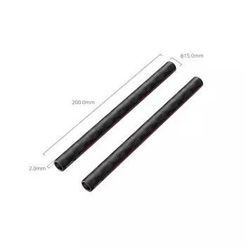Комплект направляющих SmallRig 5211 Carbon Fiber Rods 8" (2шт)