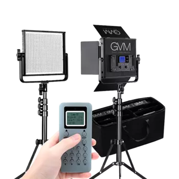 Комплект осветителей GVM 672S (2шт) GVM-672S-B2L