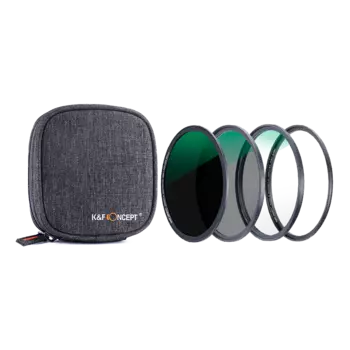 Комплект светофильтров K&F Concept 3 in 1 magnetic (MCUV+CPL+ND1000) 52мм SKU.1620