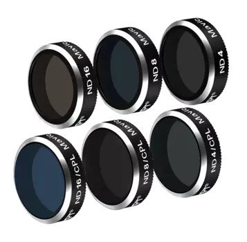 Комплект светофильтров K&F Concept ND + ND/CPL для DJI Mavic Air (6шт) SKU1474