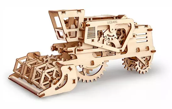 Конструктор 3D-пазл UGears - Комбайн