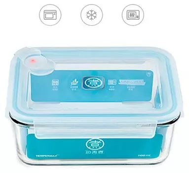 Контейнер для еды Tempermax Glasslock Aircap 715мл
