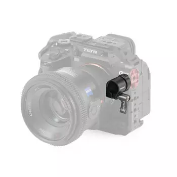 Крепление Tilta для направляющей 15мм - 1/4" (Front Mounted) Чёрное TA-15RH-1420F-B