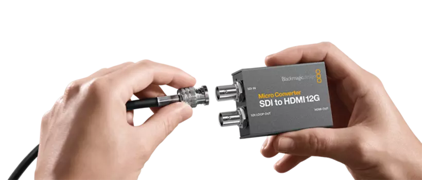 Микро конвертер Blackmagic Micro Converter SDI - HDMI 12G CONVCMIC/SH12G