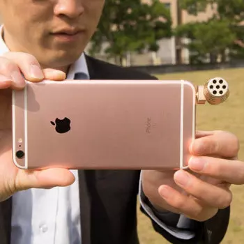 Микрофон BOYA BY-A100 для смартфона TRRS Серебро