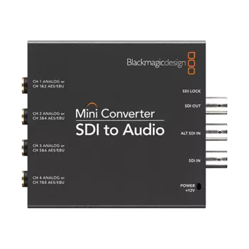 Мини конвертер Blackmagic Mini Converter SDI - Audio CONVMCSAUD