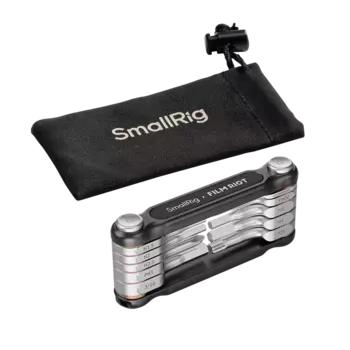Мультитул SmallRig FILM RIOT 10-in-1 Folding Wrench Set Чёрный 4375