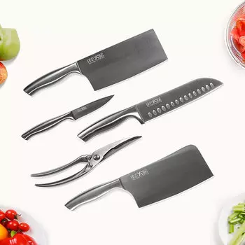 Набор ножей Xiaomi Huo Hou Nano Steel Knife Set 6in1 HU0014
