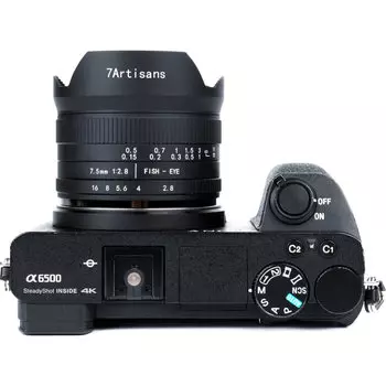 Объектив 7Artisans 7.5mm F2.8 II Fisheye E-mount A301B-II