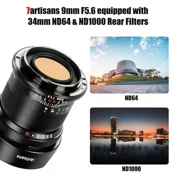 Объектив 7Artisans 9mm F5.6 RF 9F56B-R