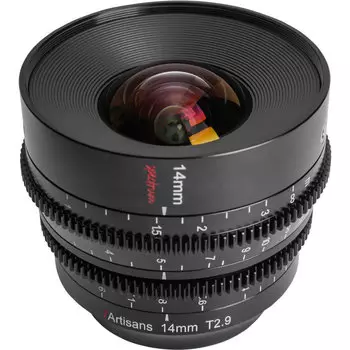 Объектив 7Artisans Spectrum 14mm T2.9 E-Mount C801B