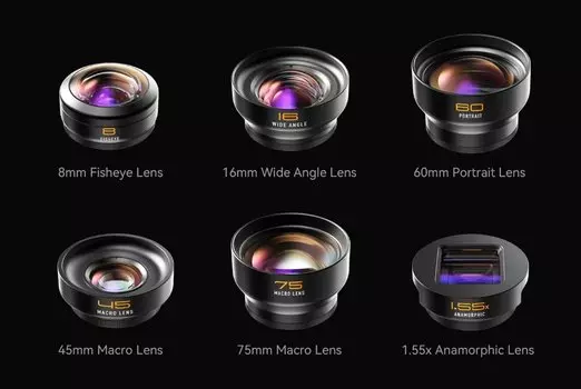 Объектив Fotorgear Pro II Anamorphic 1.55X для смартфона 10319