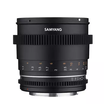 Объектив Samyang 85mm T1.5 VDSLR MK2 EF 85mm T1.5 VD MK2 CANON