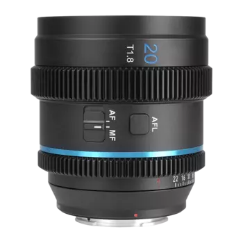 Объектив Sirui 20mm T1.8 1.33x S35 AF Anamorphic Micro 4/3 (Blue Flare) 20AF133X-MB