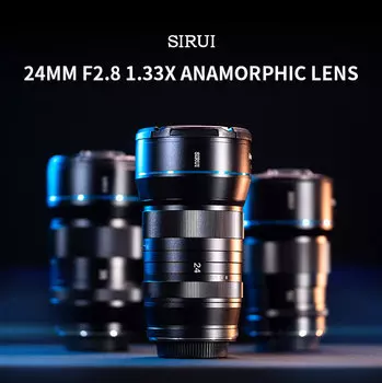Объектив Sirui 24mm f/2.8 Anamorphic EF-M SR24-EFM
