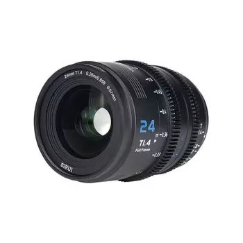 Объектив Sirui Vision Prime 1 Cine 24mm Т1.4 FF Чёрный VP-1-24B