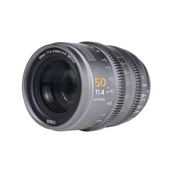 Объектив Sirui Vision Prime 1 Cine 50mm Т1.4 FF Серый VP-1-50G