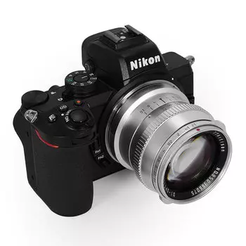 Объектив TTArtisan 50mm F1.2 Z-mount Серебро A076S
