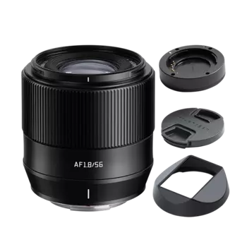 Объектив TTartisan AF 56mm F1.8 X-mount Чёрный AF5618-X-B