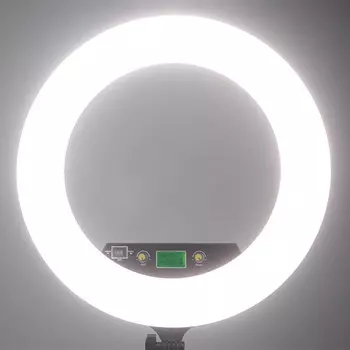 Осветитель кольцевой NiceFoto LR-480AII Чёрный