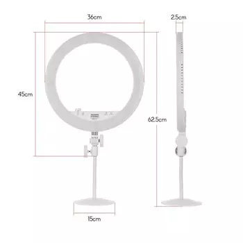 Осветитель кольцевой YongNuo YN-208 PRO 5500K YN208PRO 5500K