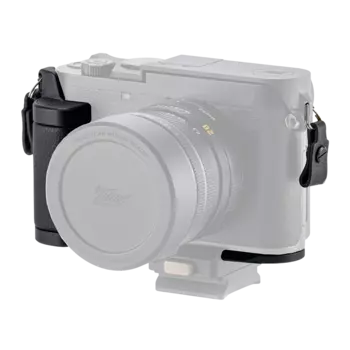 Площадка с рукояткой Tilta Mounting Baseplate Leather Grip для Leica Q3 Чёрная TA-T76-LG-B