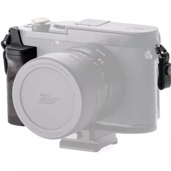 Площадка с рукояткой Tilta Mounting Baseplate Wooden Grip для Leica Q3 Чёрная TA-T76-WG-B
