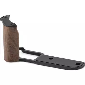 Площадка с рукояткой Tilta Wooden Grip для Fujifilm X-T50 Чёрная TA-T71-WG-B