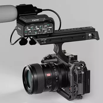 Площадка Tilta XLR Extension Bracket для Sony XLR Handle Unit Чёрная TA-T13-XLR-B