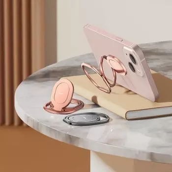 Подставка - держатель Baseus Rails Phone Ring Серебро LUGD000012