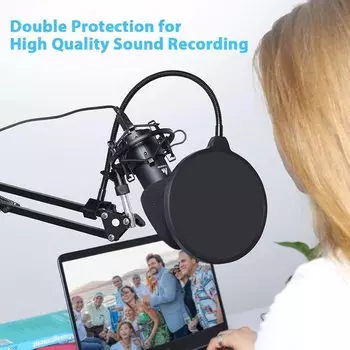 Поп-фильтр Maono AU-PF150 Gooseneck со струбциной G8398